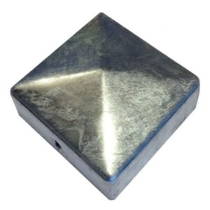 Firkantede Stolpehatte – Galvaniseret